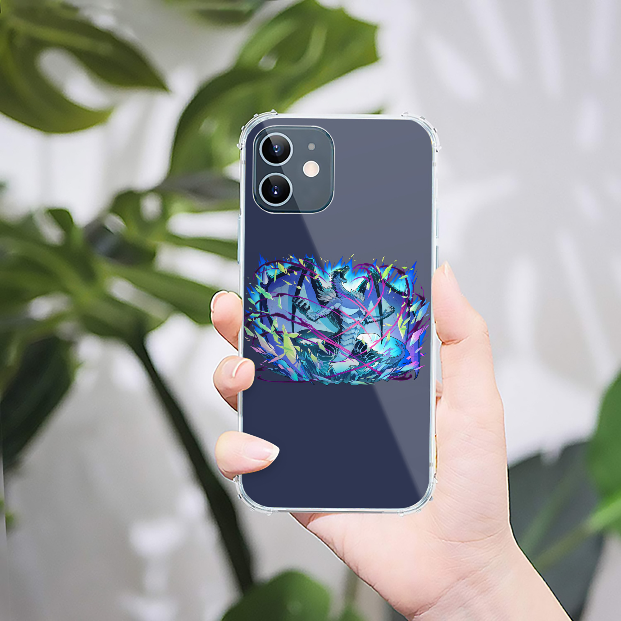 （画像用） 転スラ Regarding Reincarnated to Slime 【iPhone 12シリーズ対応】透明スマホケース（クリアソフトケース）